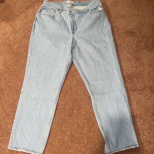 Abercrombie Curve Love 90s Straight Ultra High Rise Jeans